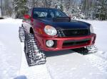 Subaru WRX with Dominator Track System 2002 года